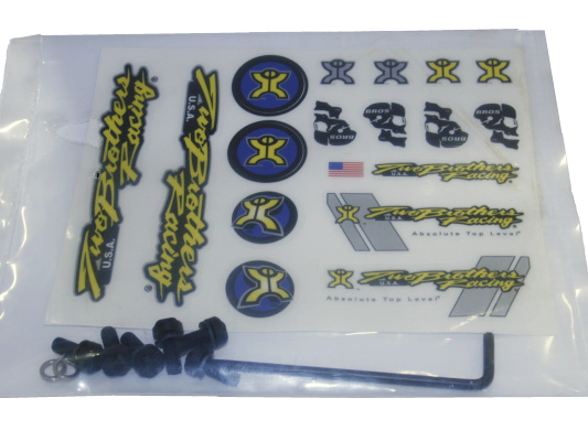 TBR Endcap Bolt Kit BLACK