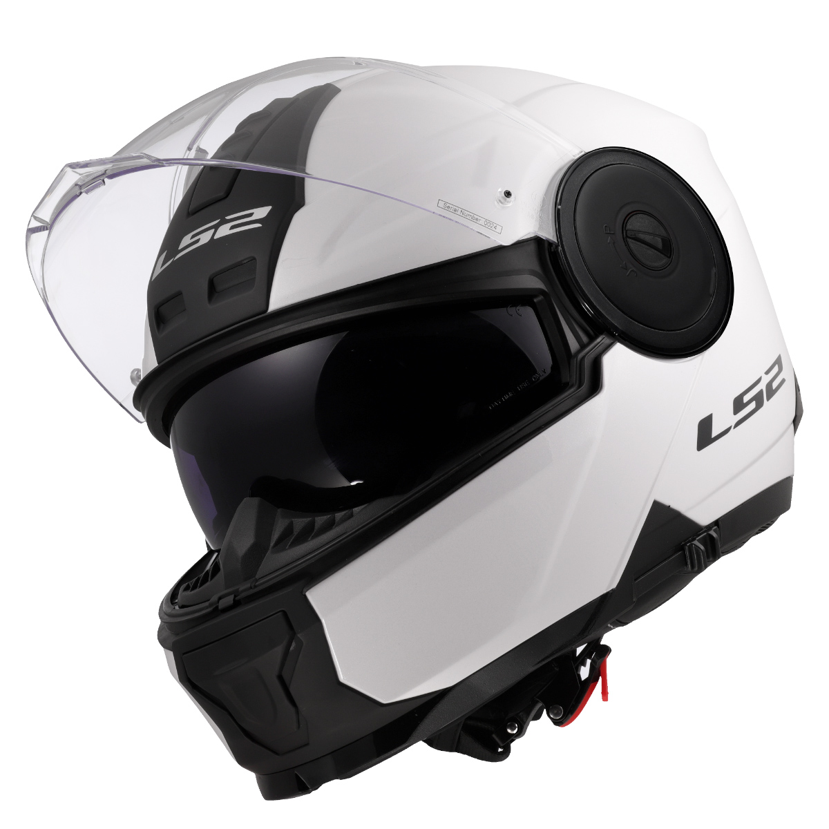 LS2 FF902 SCOPE II SOLID GLOSS WHITE-06 S