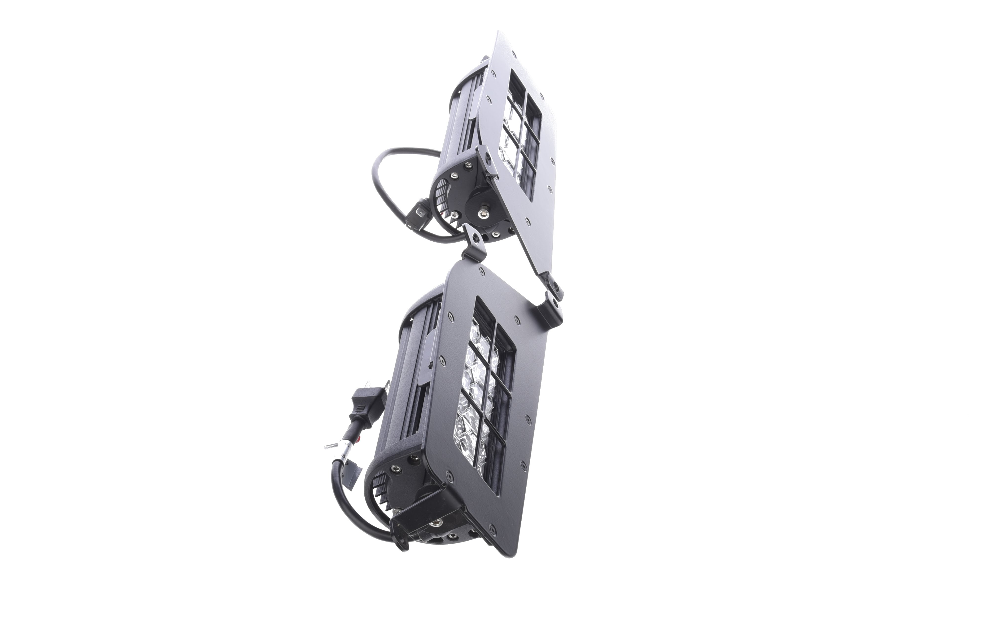 SHARK LED Headlights for Polaris ATV, UTV with Backlight, 2pcs