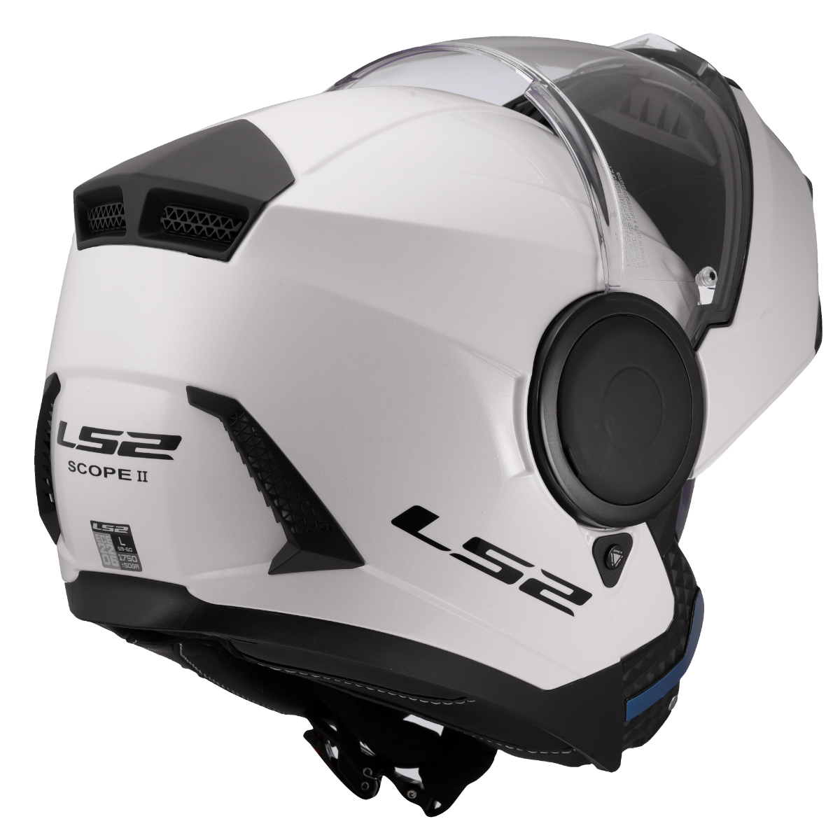 LS2 FF902 SCOPE II SOLID GLOSS WHITE-06 S