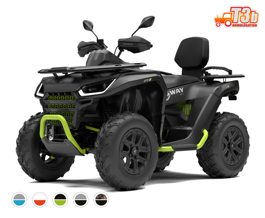 Segway Snarler AT6 L EPS Limited, T3b, Silver/Blue