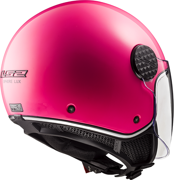 LS2 OF558 SPHERE LUX GLOSS PINK XL