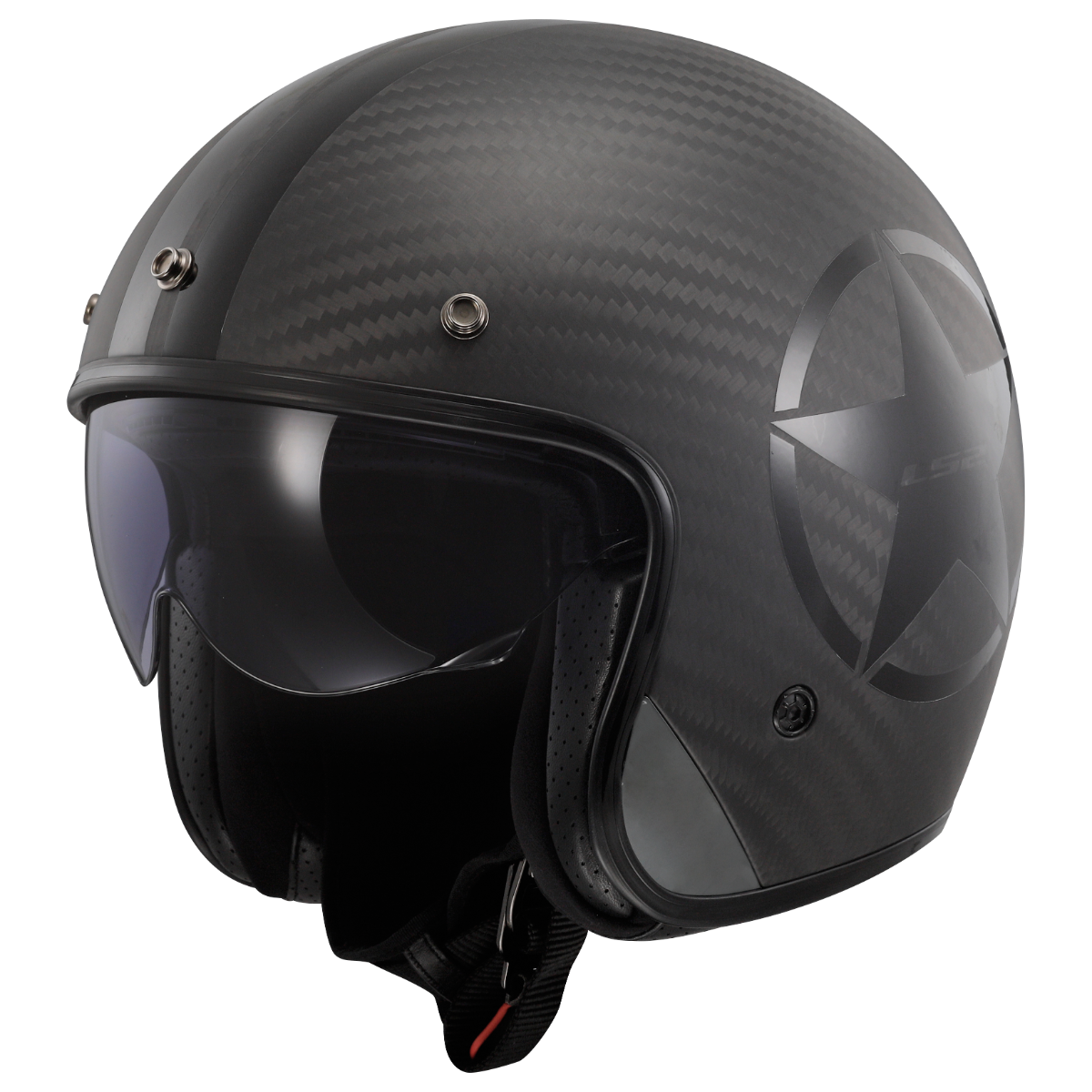 LS2 OF601 BOB II C STAR BLACK-06 M