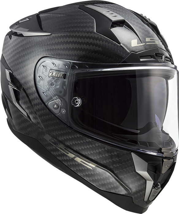 LS2 FF327 CHALLENGER C CARBON SOLID 3XL