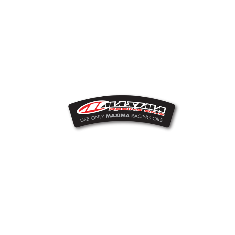 MAXIMA 2.35in CURVED ENGINE DECAL