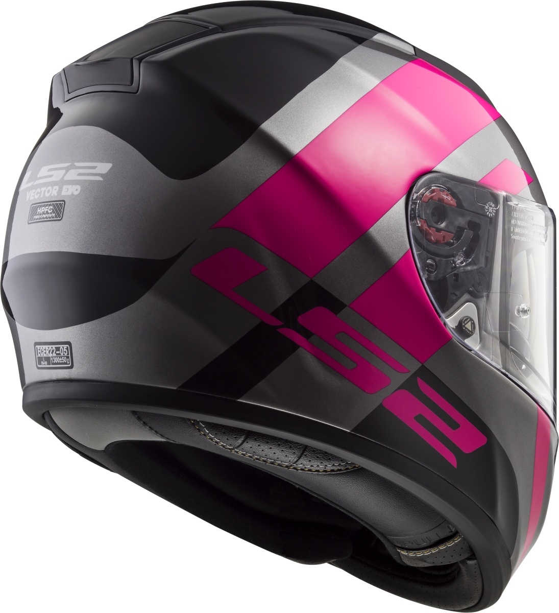 LS2 FF397 VECTOR Trident Titanium Pink M