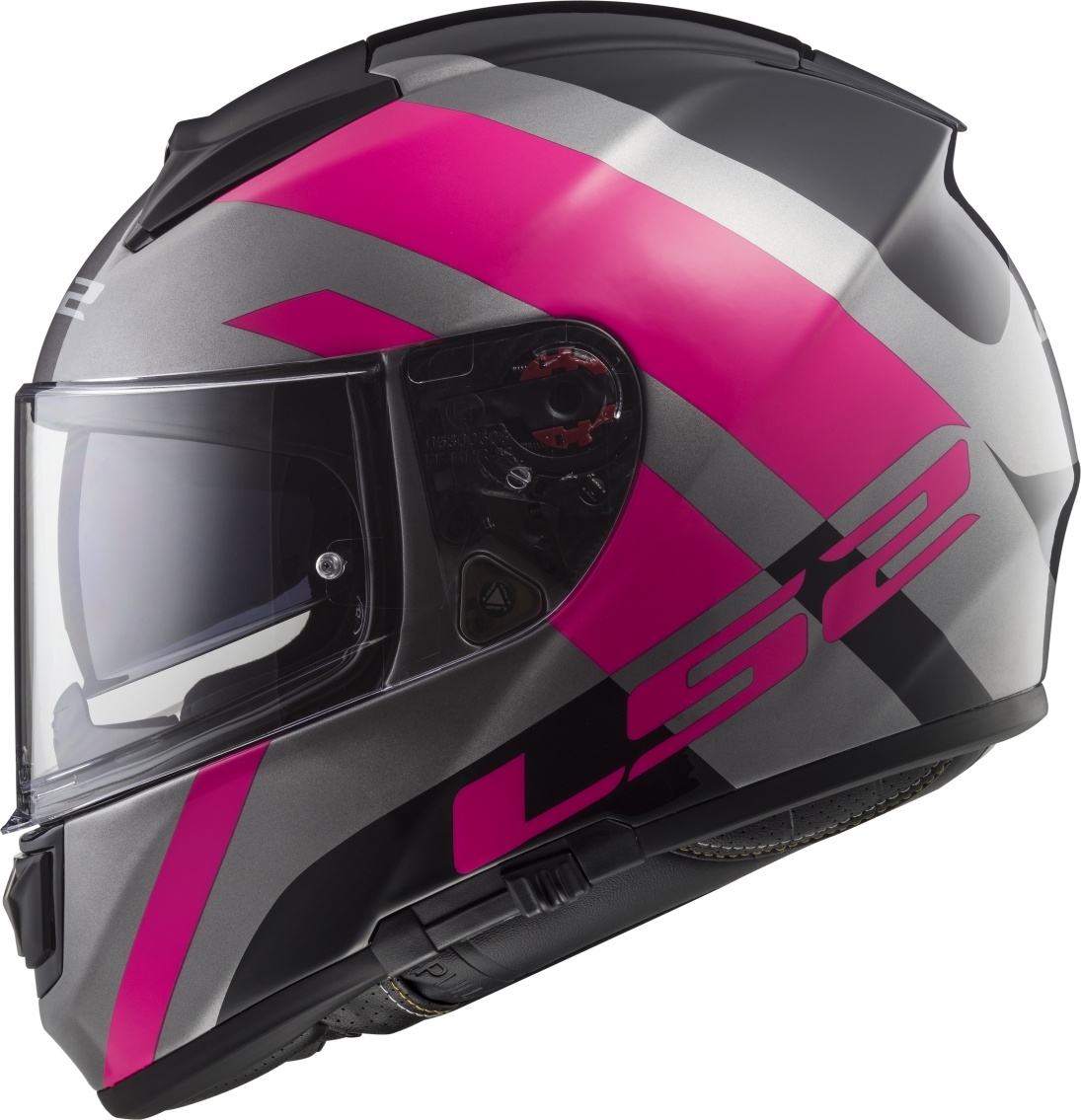 LS2 FF397 VECTOR Trident Titanium Pink M