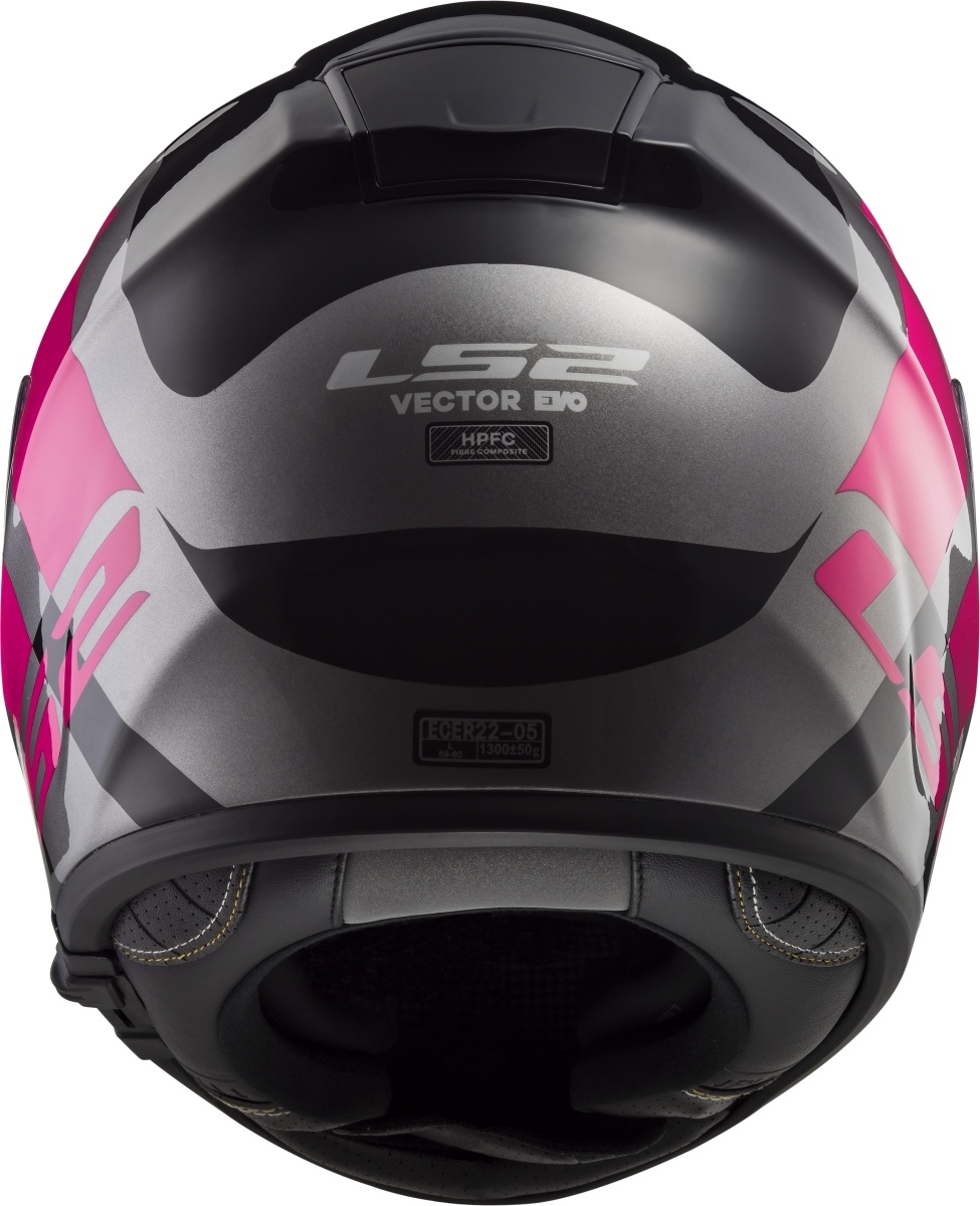 LS2 FF397 VECTOR Trident Titanium Pink M