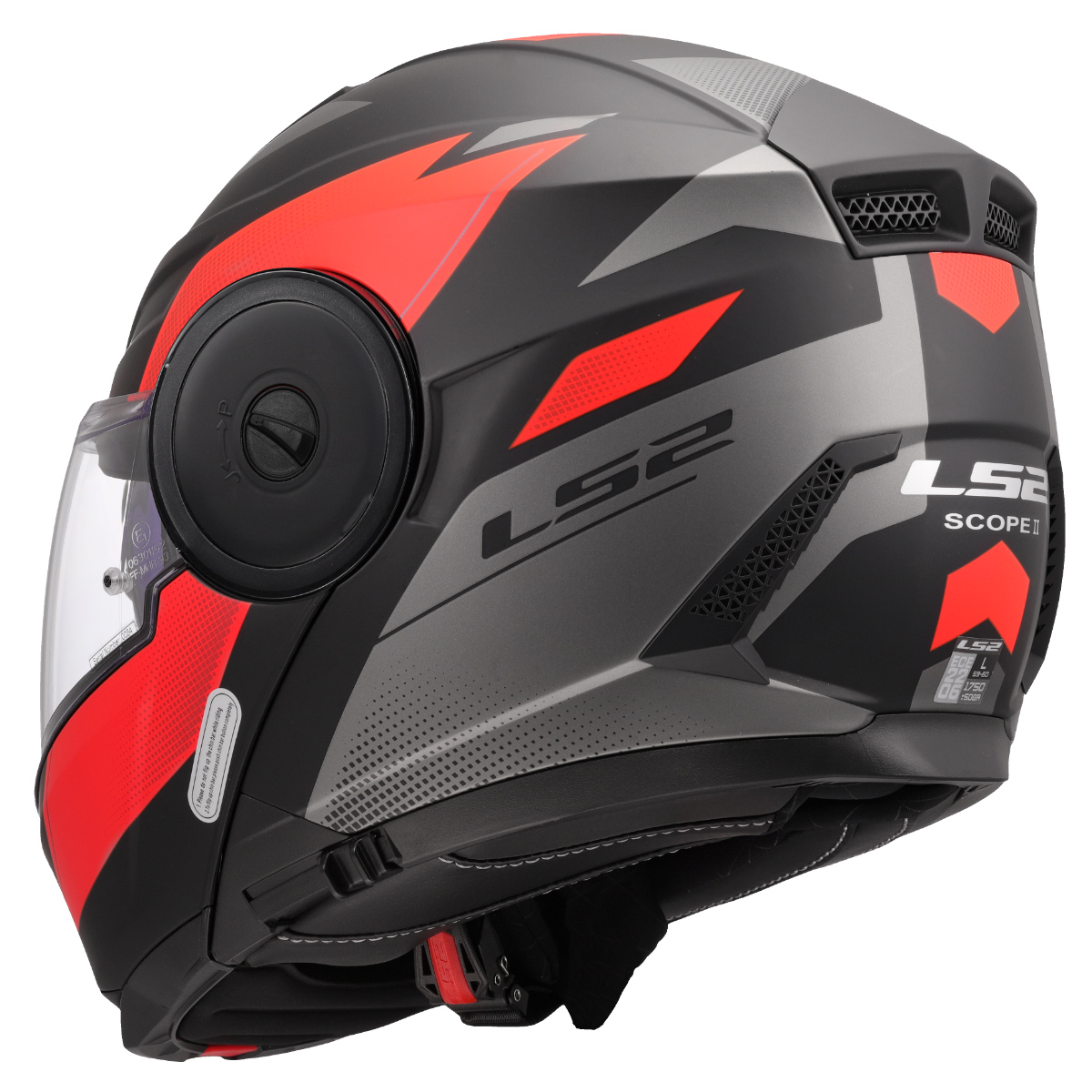 LS2 FF902 SCOPE II DURIA BLACK RED-06 XS