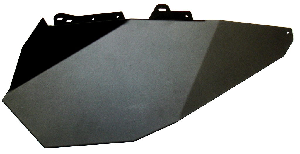 XRW PANEL DOOR BLACK - POLARIS RZR 1000 XP