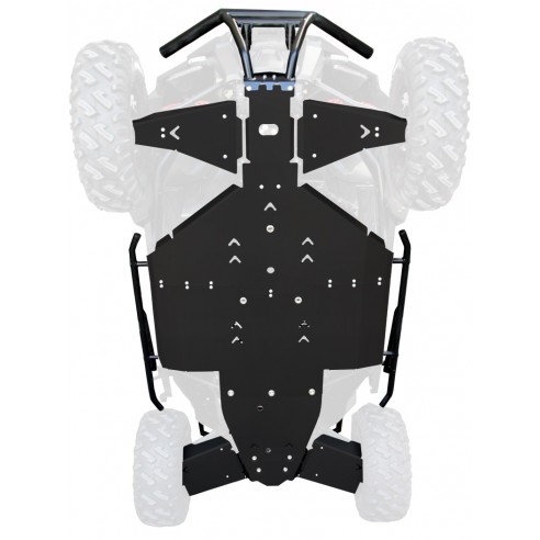 XRW PROT.CENTRAL  PHD SKID PLATE - POLARIS RZR 900 S 2015