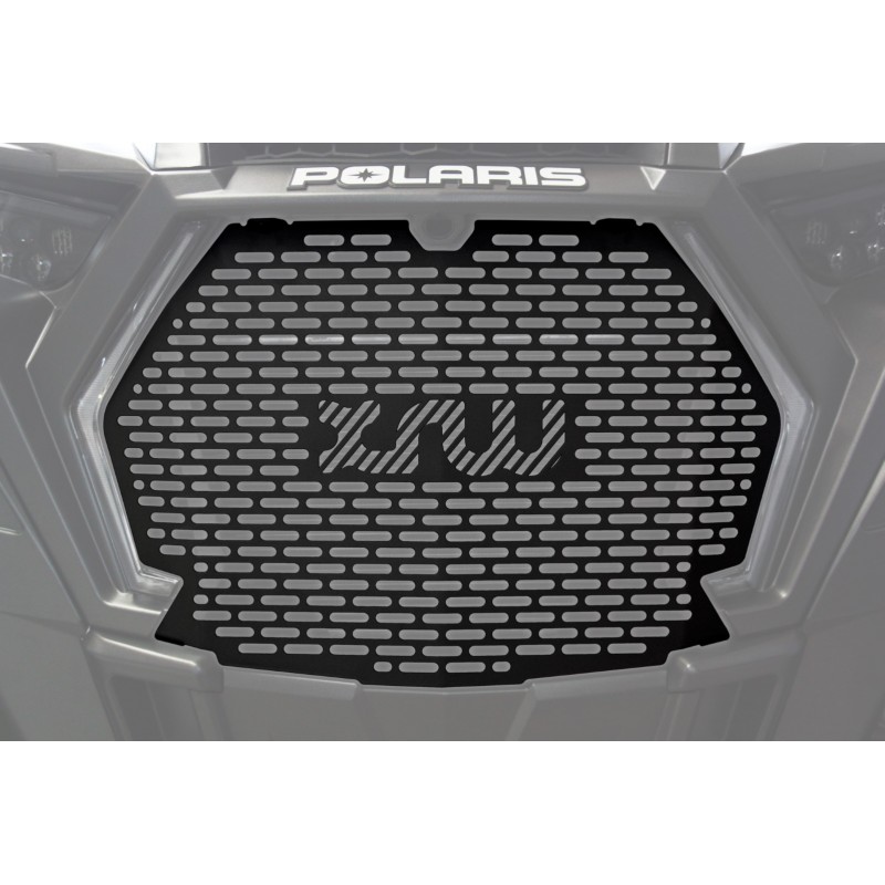 XRW RADIATOR PROTECTION ALUM BLACK -  POLARIS RZR 570