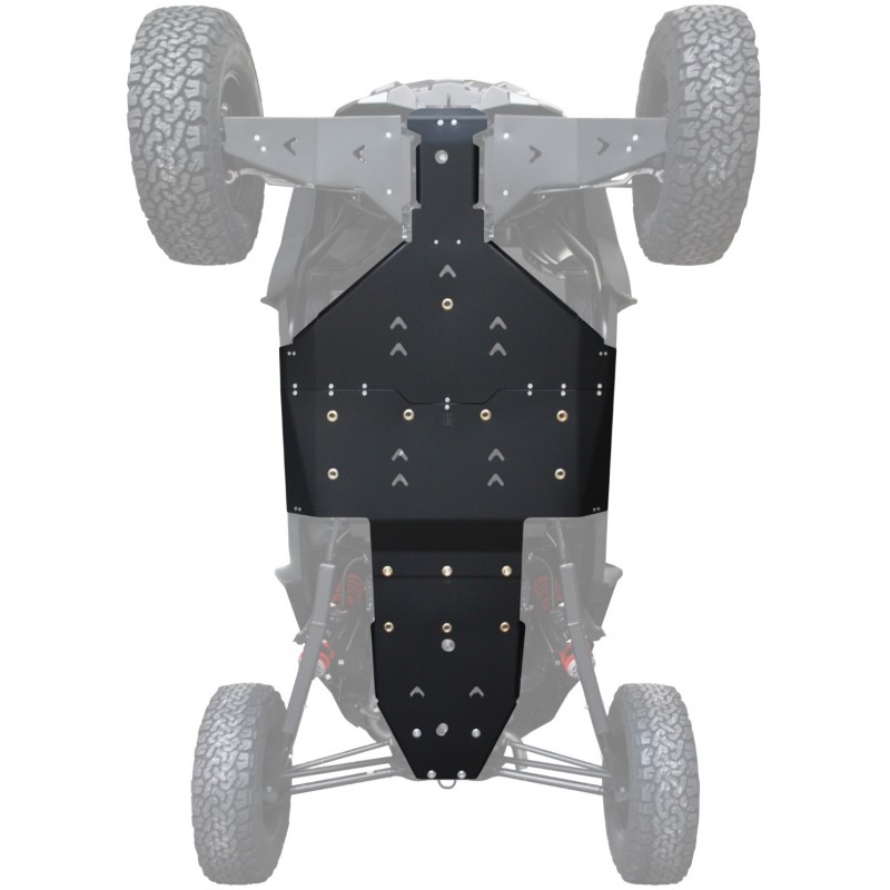 XRW SKID PLATES KIT PHD - POLARIS RZR TURBO S 2018