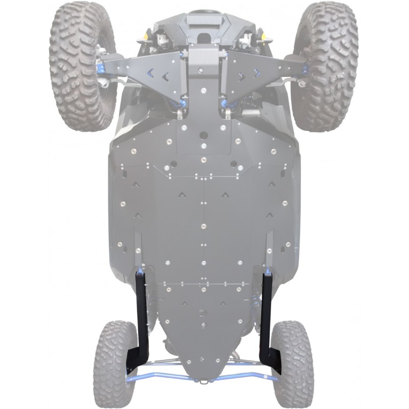 XRW REAR TRAILING ARM GUARDS PHD - POLARIS RZR PRO XP