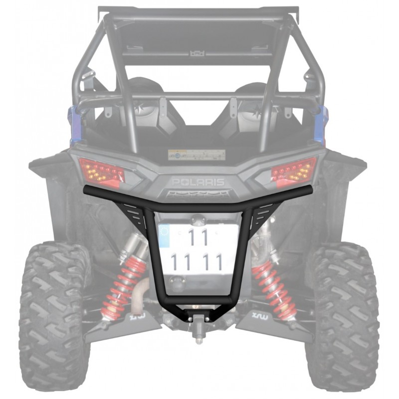 XRW REAR BUMPER PX35 BLACK - POLARIS RZR TRAIL S 1000