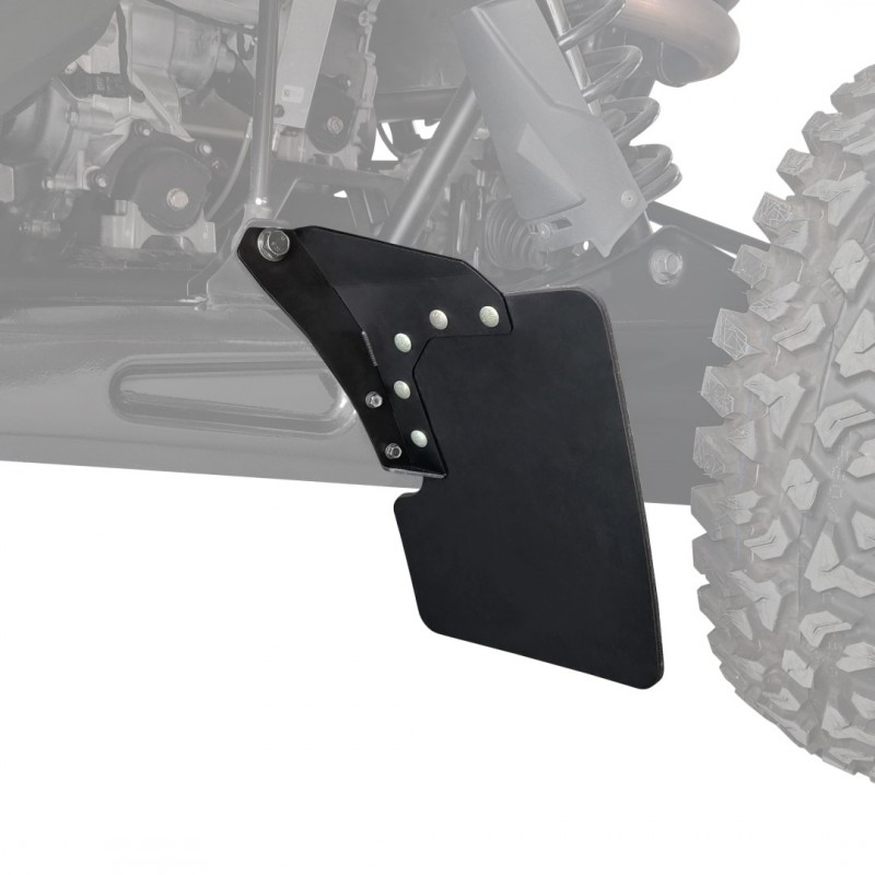 XRW REAR LOWER MUD FLAPS KIT - POLARIS RZR PRO R