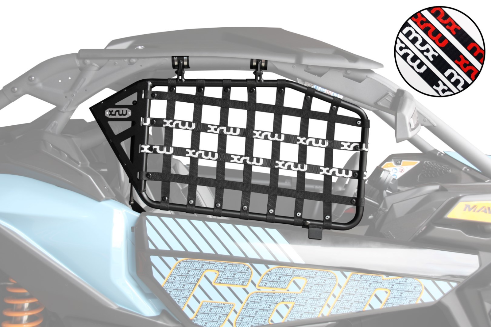 XRW UPPER DOOR NETS - CAN-AM MAVERICK X3 XRS