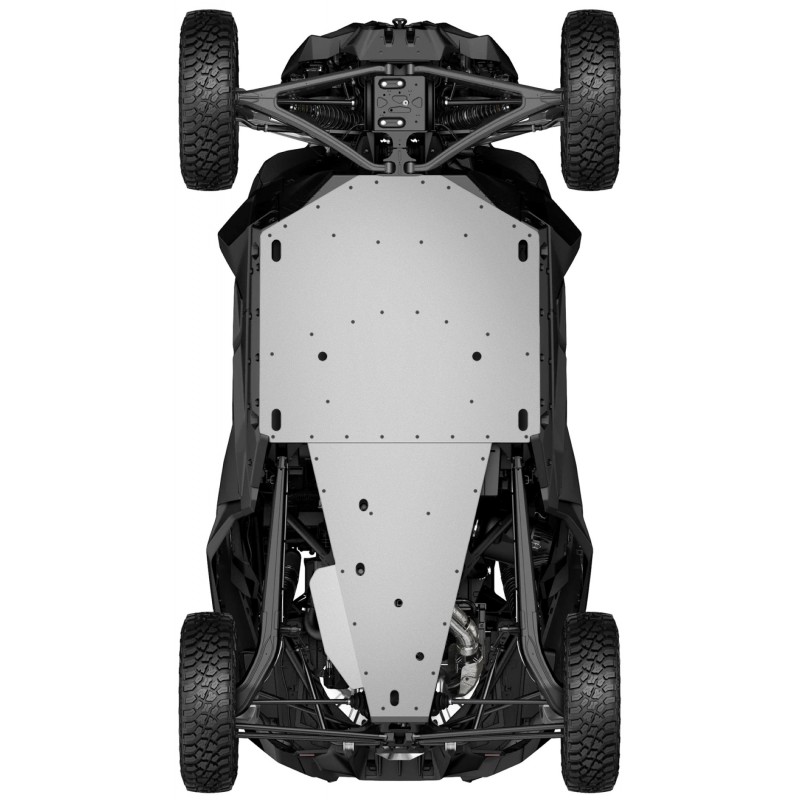 XRW SKID PLATES KIT ALU 6mm - CAN-AM MAVERICK R (2024+)