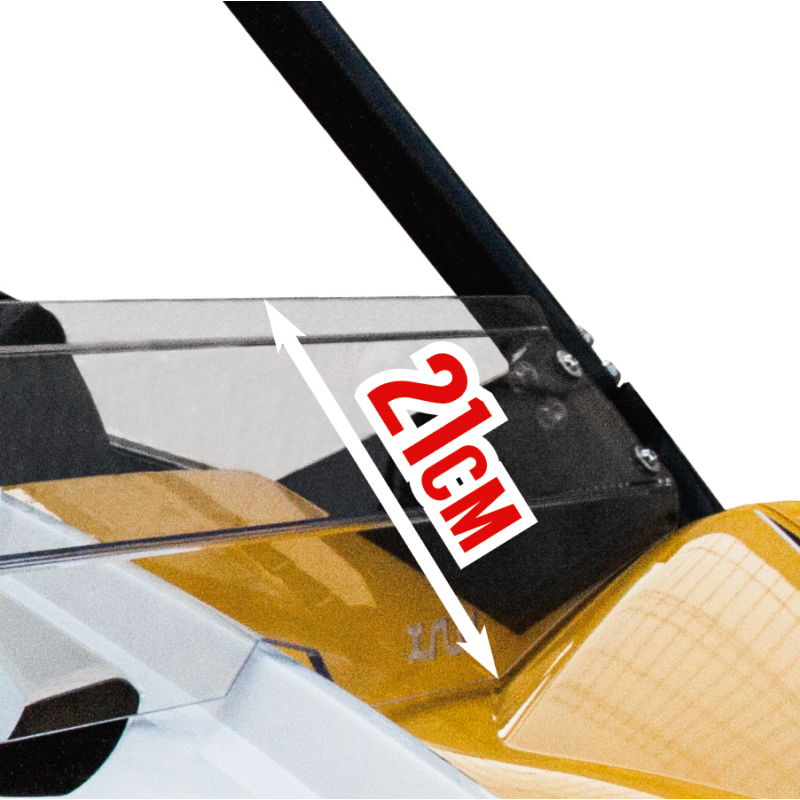XRW WINDSHIELD - YAMAHA YXZ1000R