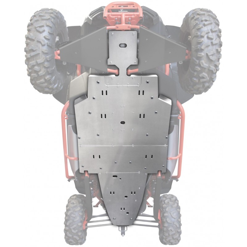 XRW SKID PLATES KIT ALU - SEGWAY VILLAIN SX10