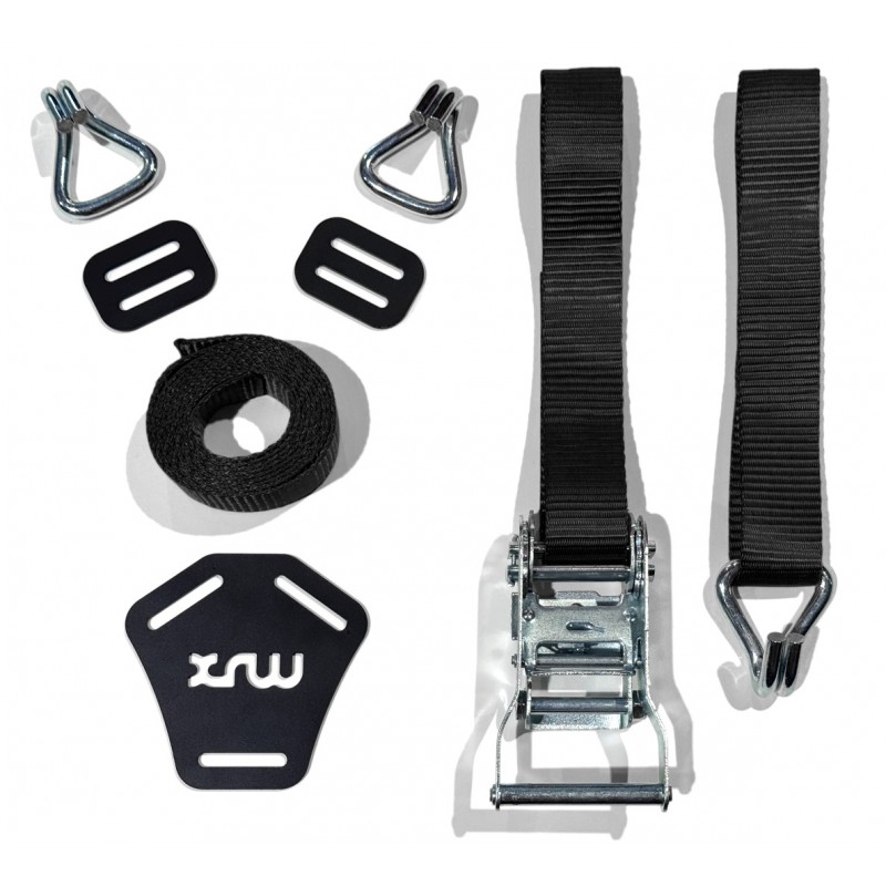 XRW SPARE TIRE Y-STRAP BLACK - SEGWAY VILLAIN SX10 (2024+)