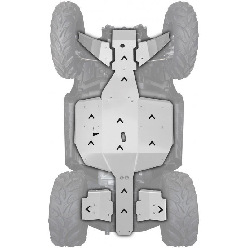 XRW SKID PLATES KIT ALU - POLARIS SPORTSMAN TOURING 570 SP (2025+)