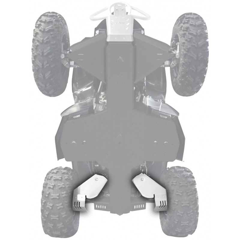 XRW REAR A-ARM GUARDS ALU - RENEGADE 650/1000 XXC 2017