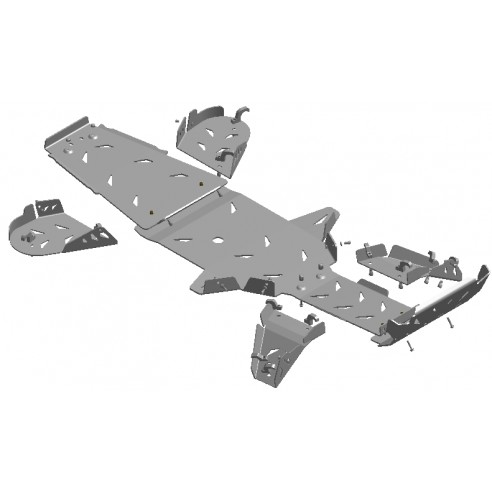 XRW KIT ALU - GRIZZLY 660 02-05