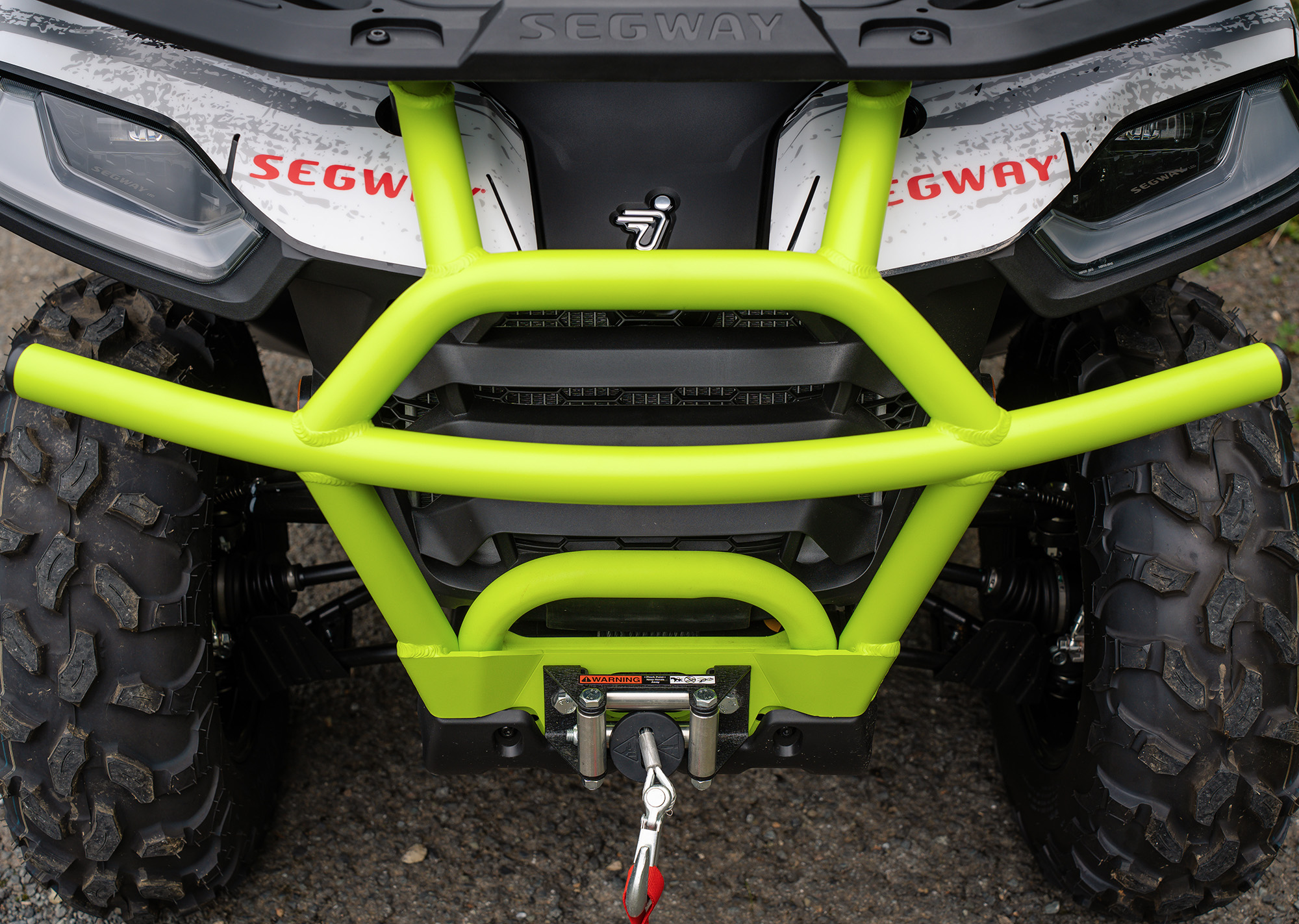 XRW FRONT BUMPER ALU SX5 DREAM GREEN 6584 - SEGWAY SNARLER AT5 S / L