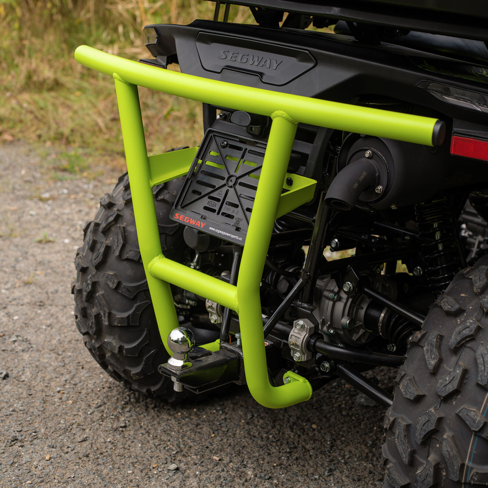 XRW REAR BUMPER ALU SX6 DREAM GREEN 6584 - SEGWAY SNARLER AT5 S / L