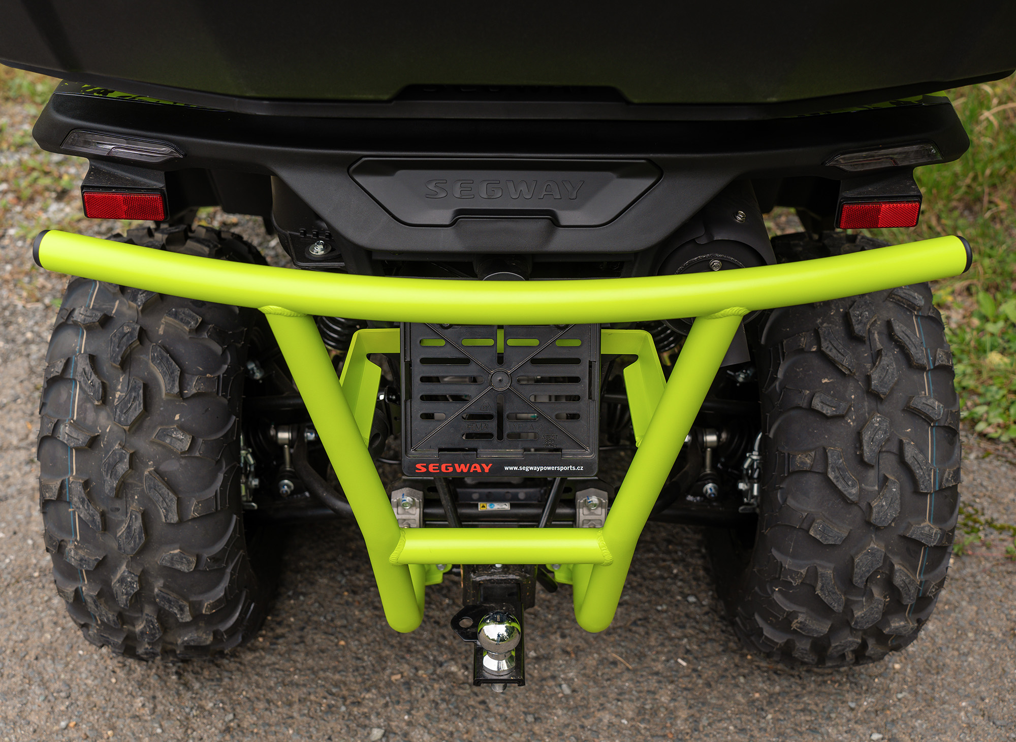 XRW REAR BUMPER ALU SX6 DREAM GREEN 6584 - SEGWAY SNARLER AT5 S / L