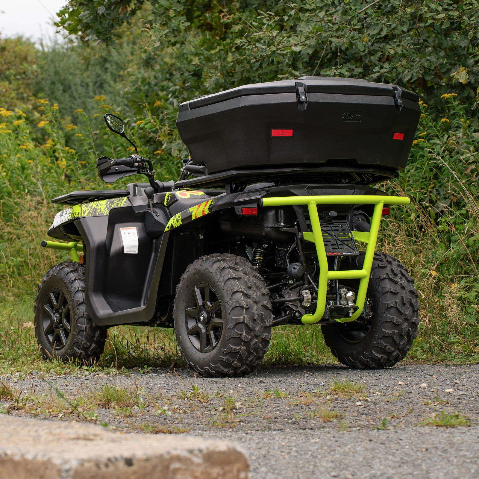 XRW REAR BUMPER ALU SX6 DREAM GREEN 6584 - SEGWAY SNARLER AT5 S / L