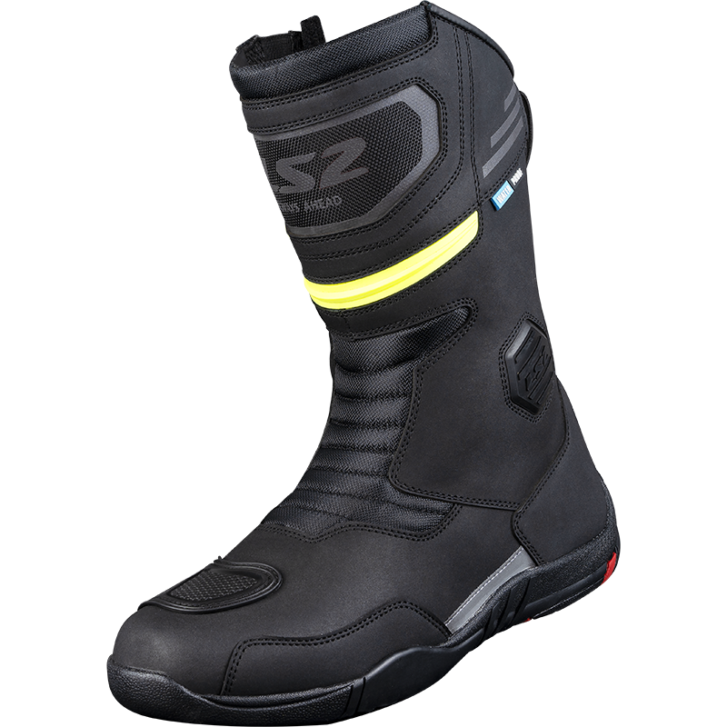 LS2 GOBY LADY BOOTS WP BLACK H-V YELLOW 37