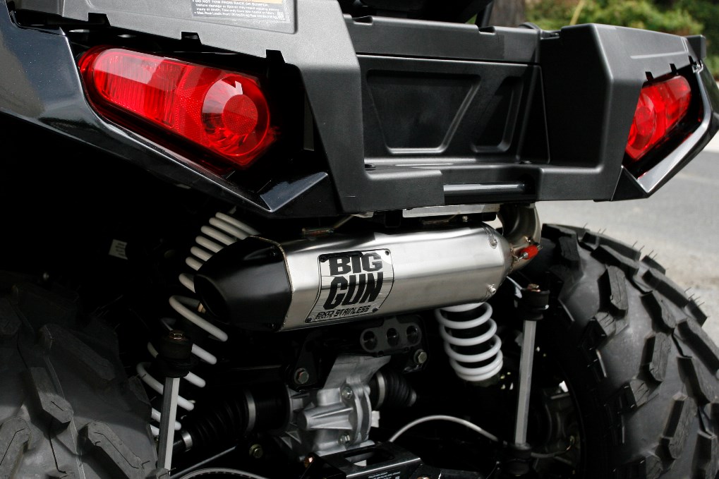 BIG GUN Polaris Sportsman XP 1000/Touring EXO Stainless (2017-21) Slip On