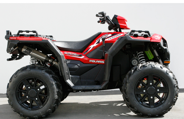 BIG GUN Polaris Sportsman 850/XP 1000 (2017-24) EXO Stainless Slip On