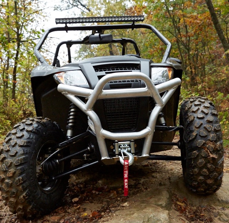 ALUM FRONT BUMPER - WC TRAIL