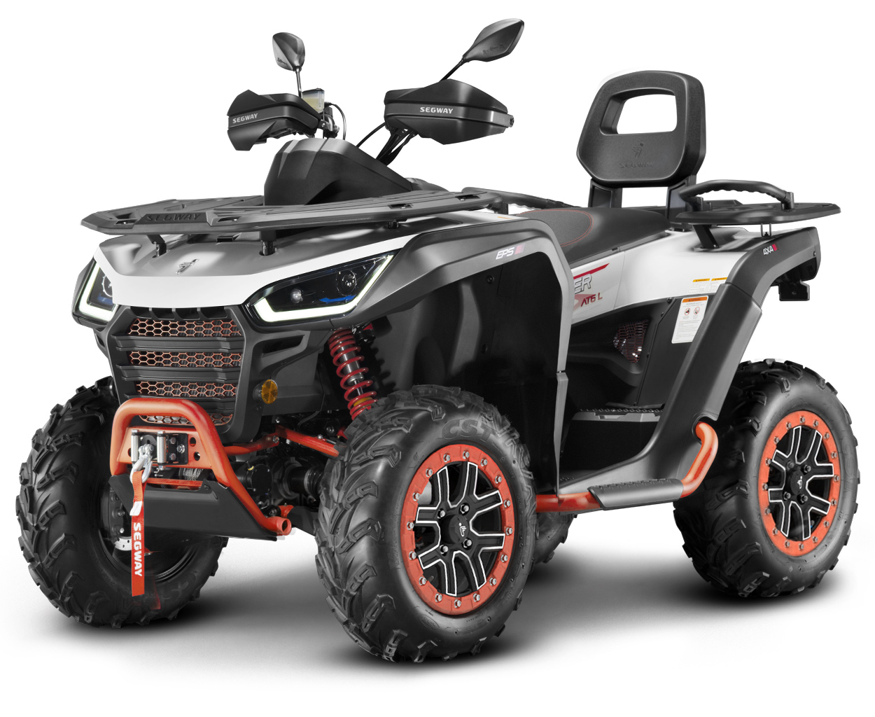 Segway Snarler AT6 L EPS Limited, T3b, Silver/Blue 