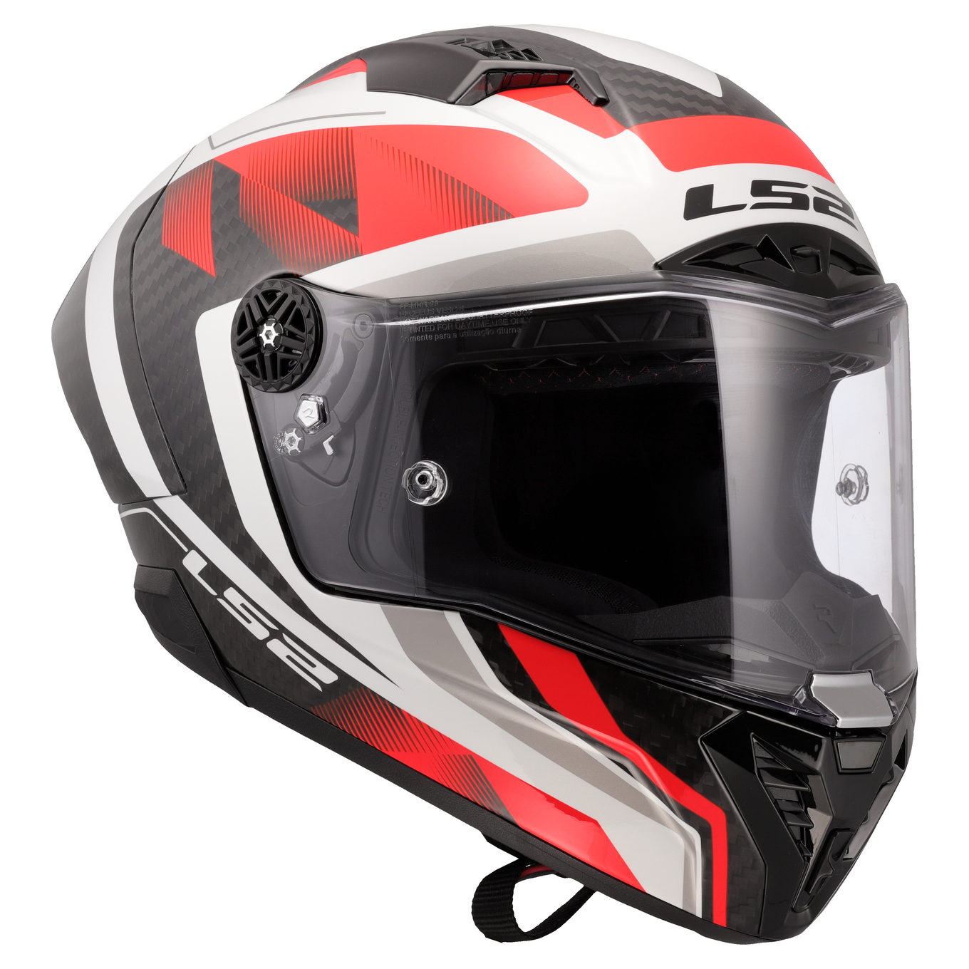 LS2 FF805 THUNDER GP AERO RAUTE WHITE RED-06