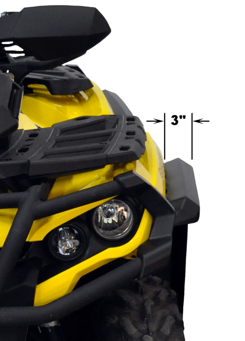 Kimpex Overfender Set Can-Am Outlander and Outlander MAX 500, 570, 650, 800, 850, 1000, 1000R