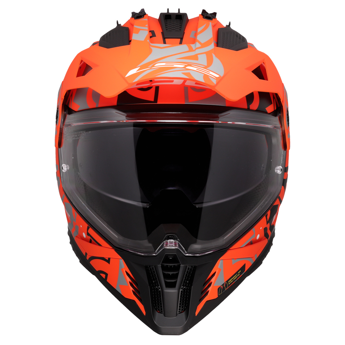 LS2 MX702 PIONEER II RANGI ORANGE-06 L