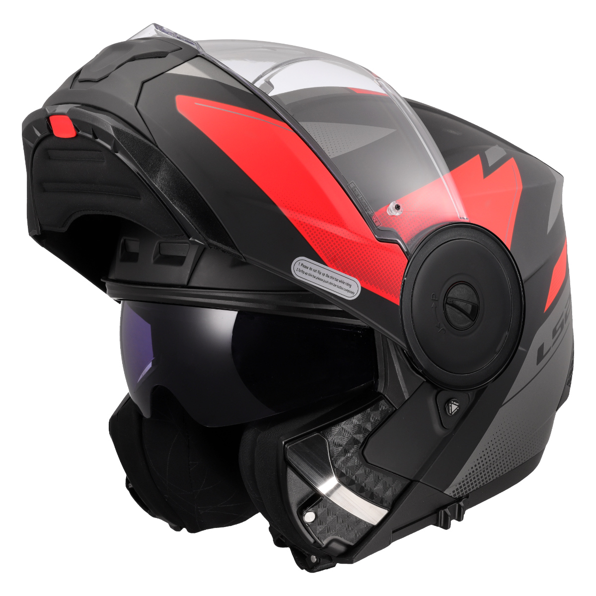 LS2 FF902 SCOPE II DURIA BLACK RED-06 XS