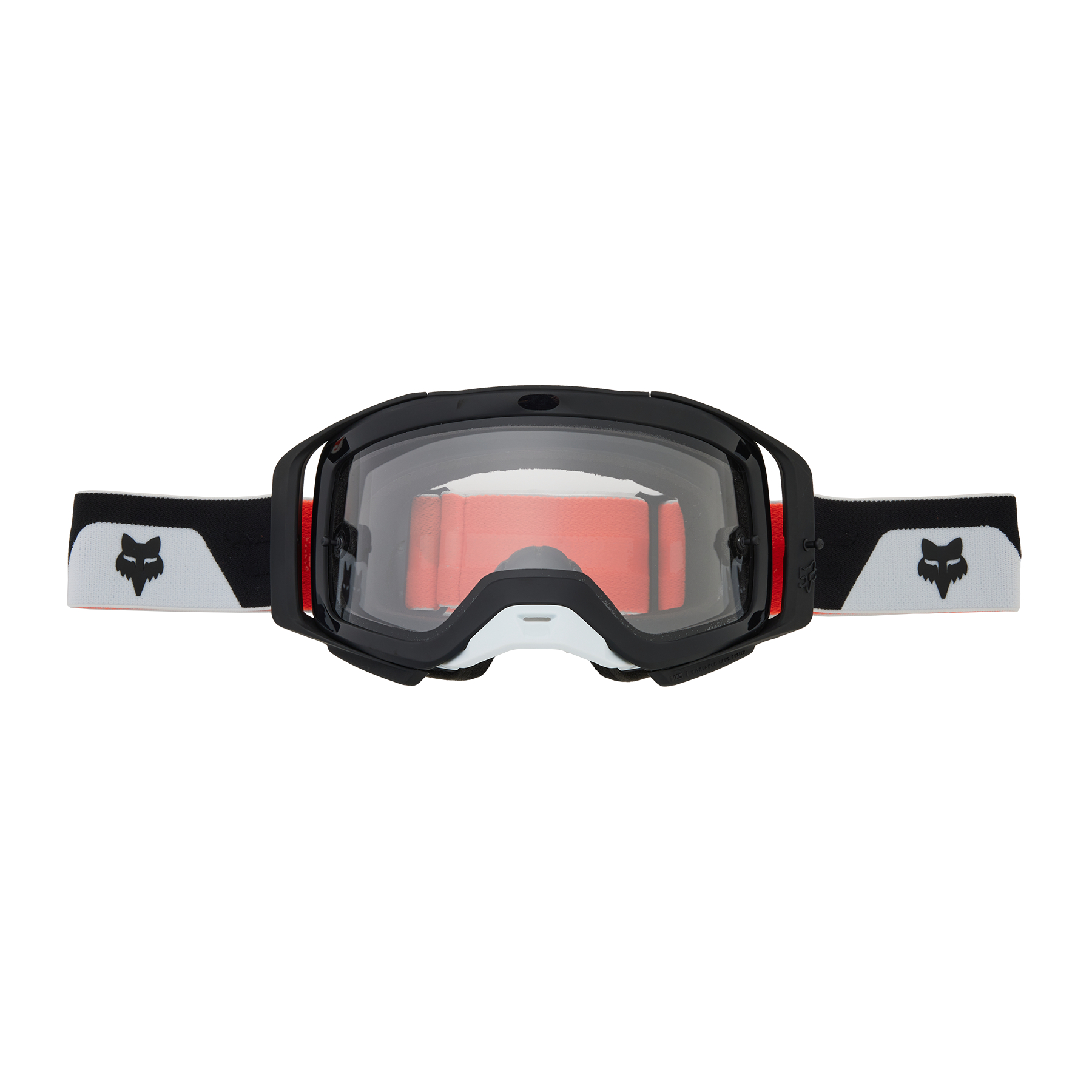 FOX Airspace X Goggle - OS, Black/White MX24
