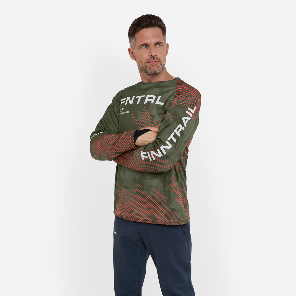Finntrail Jersey Gravity Khaki M