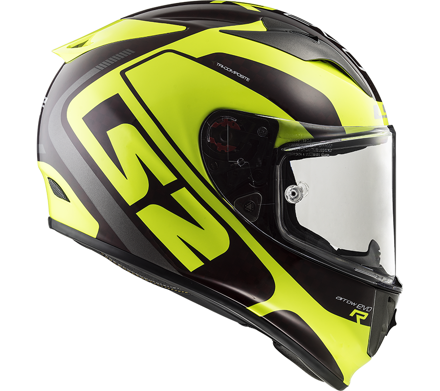 LS2 FF323 ARROW C EVO STING WINEBERRY H-V YELLOW XXL
