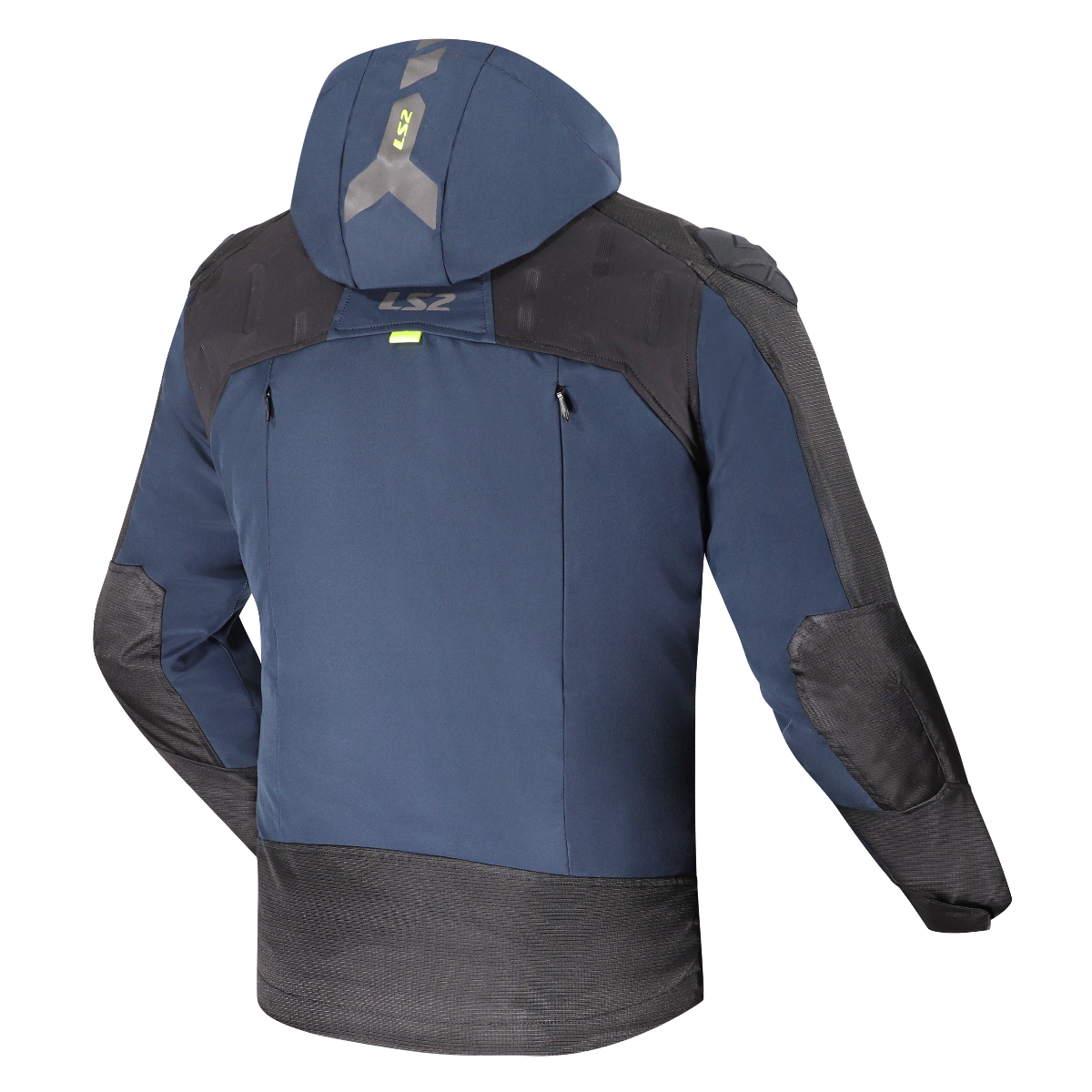 LS2 ZIRCONIUM EVO MAN JACKET BLUE BLACK YELLOW