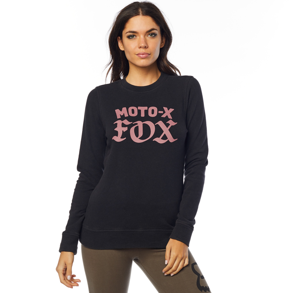 FOX Moto X Crew Fleece, Black, LFS