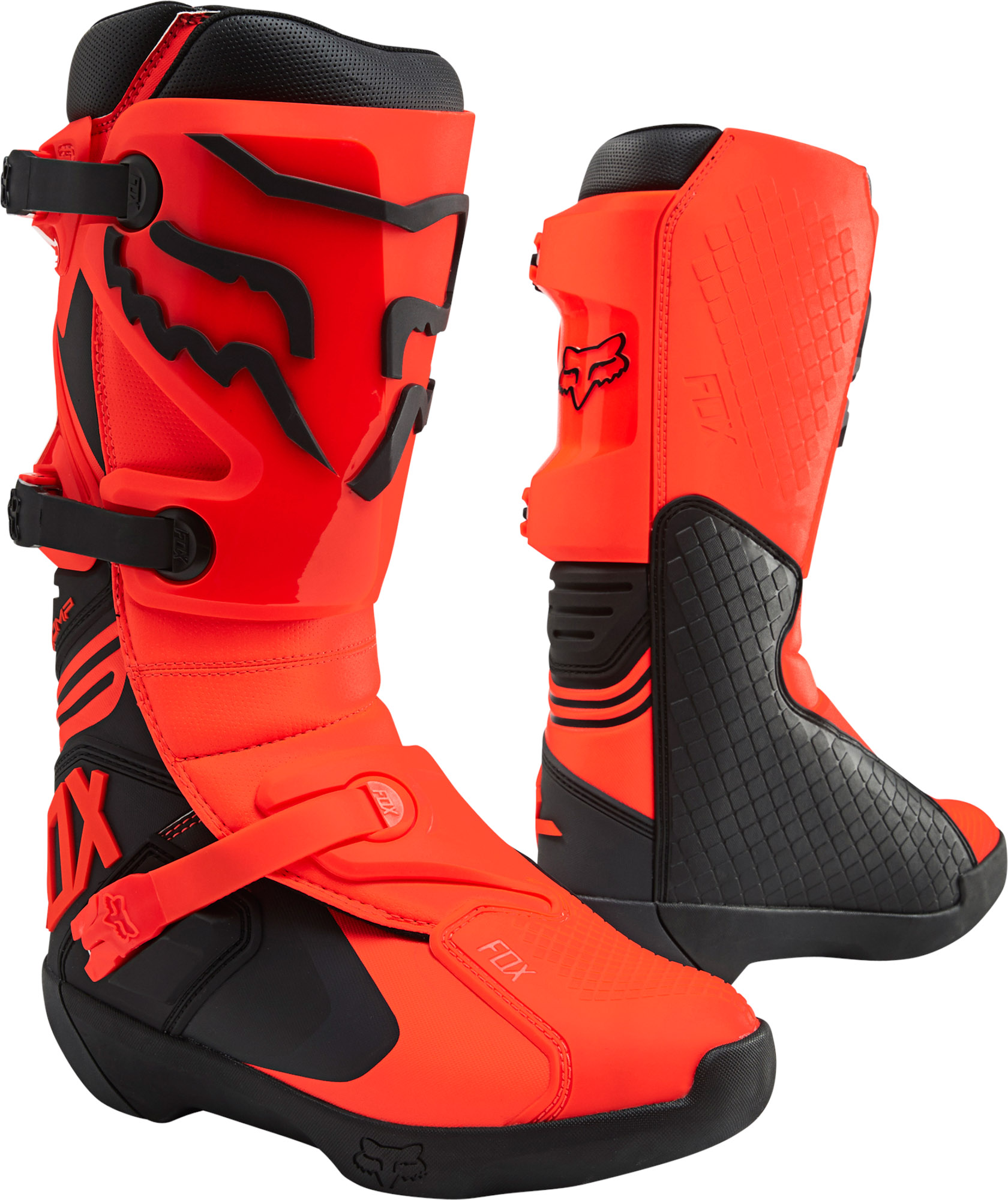 FOX Comp Boot - Fluo Orange MX