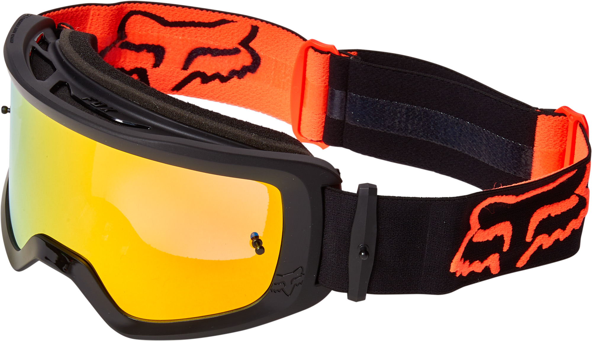 FOX Main Stray Goggle - Spark - OS, BLACK/ORANGE MX
