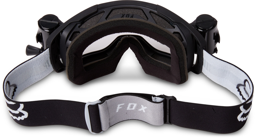 FOX Airspace Stray Roll Off Goggle  - OS, Black MX23