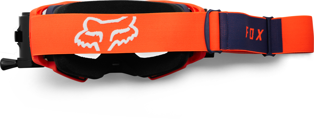 FOX Airspace Stray Roll Off Goggle  - OS, Blue/Orange MX23